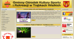 Desktop Screenshot of goksir-trabkiwielkie.pl